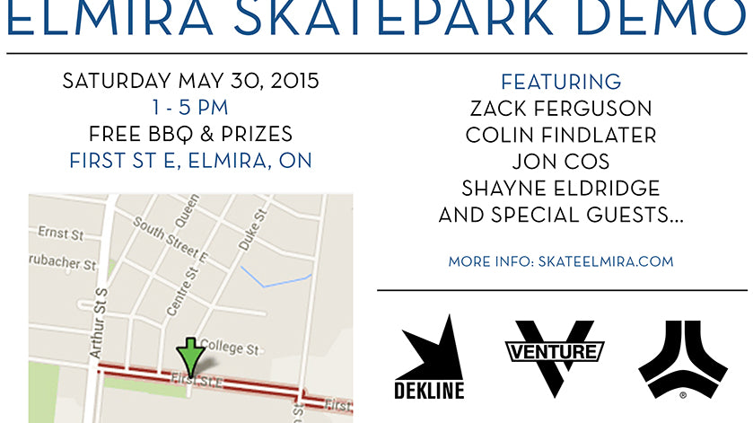 Elmira Skatepark Demo