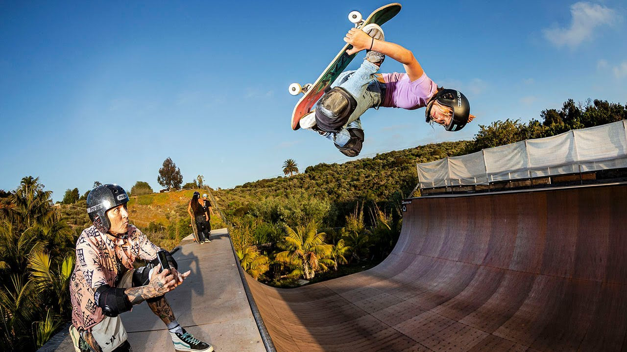 Pro-Tec Session at Chris Borst's Ramp