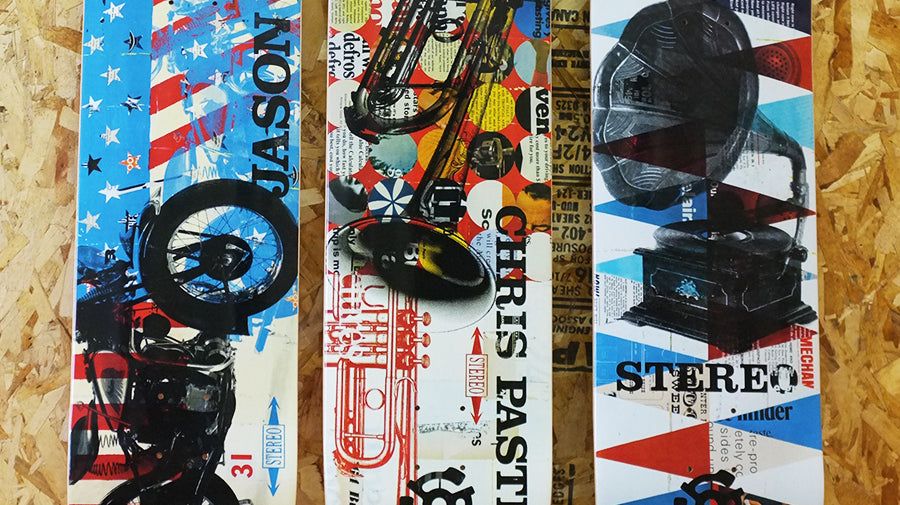 Stereo Skateboards Americana Series
