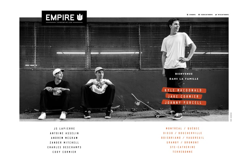 Empire welcomes Johnny Purcell.